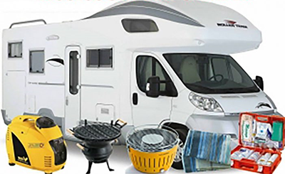 Assortimenti di accessori per Camper